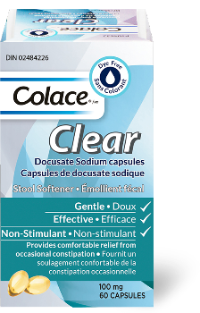 Colace Clear&lt;sup&gt;MD&lt;/sup&gt;
