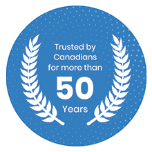 Trusted by Canadians for more than 50 years
